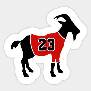 Michael Jordan Goat Sticker